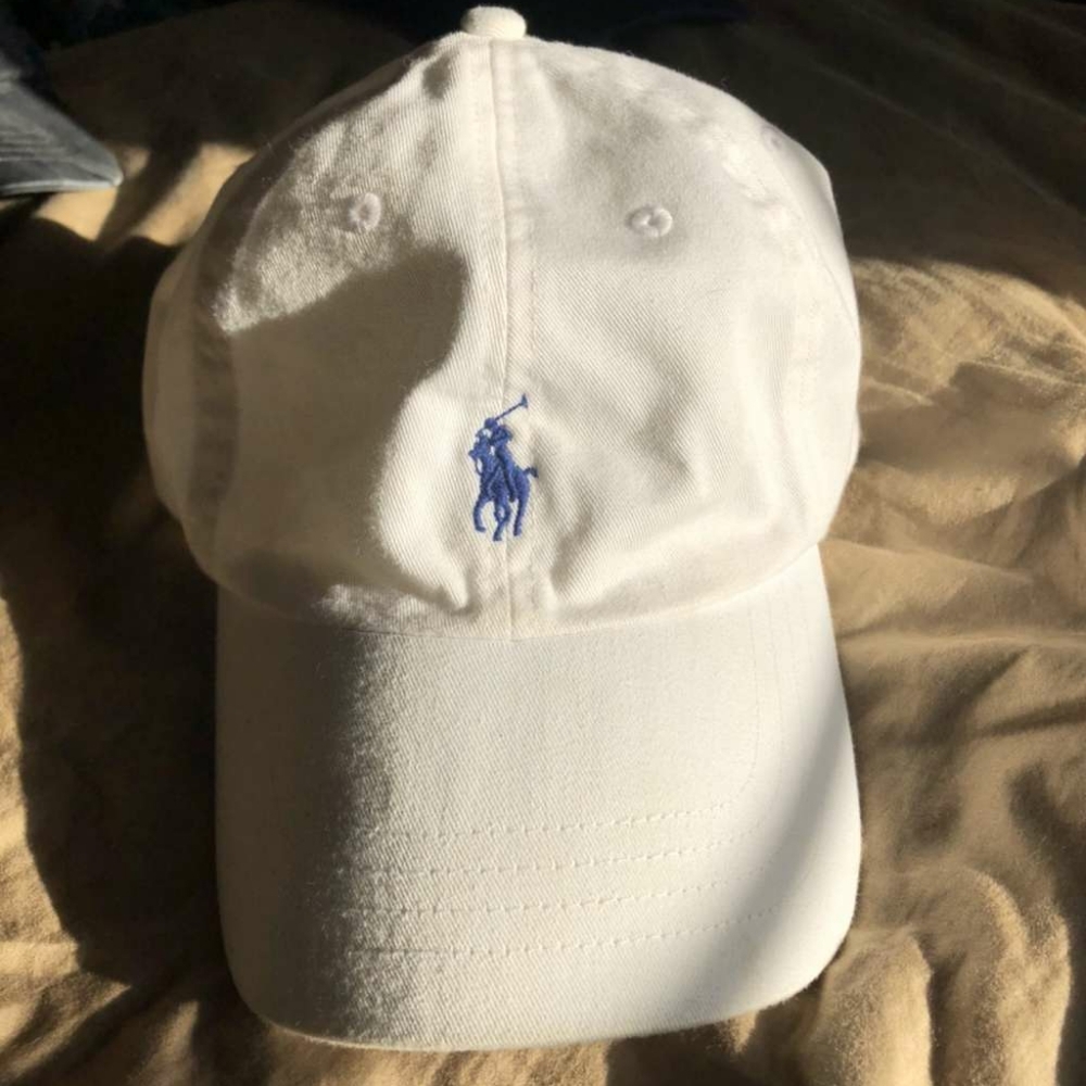 White polo hat